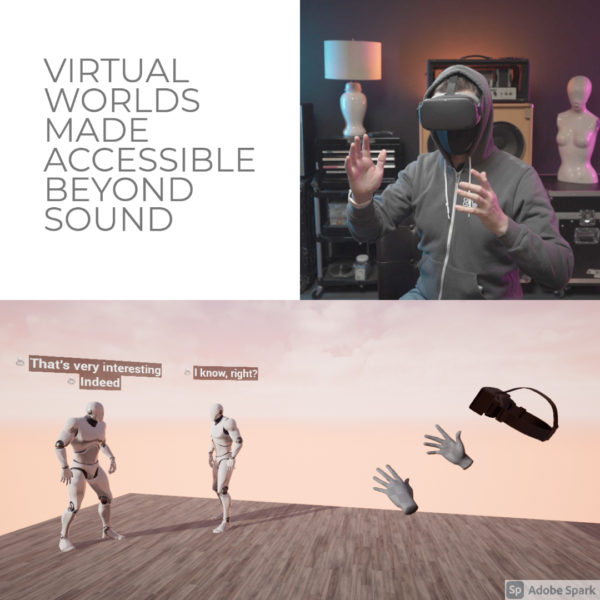 New Media Fellow Virtual Exhibition: Myles de Bastion's Virtual Worlds Made Accessible Beyond Sound