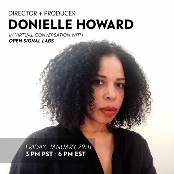 Virtual Event: Open Signal Labs In Conversation with Donielle Howard